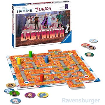 Obrázok Ravensburgser 204991 Labyrinth Junior Disney Ledové království 2 (4005556204991)