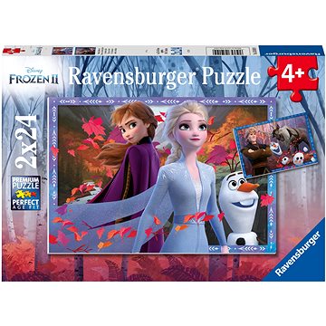 Obrázok Ravensburgser 050109 Disney Ľadové kráľovstvo 2 2× 24 dielikov (4005556050109)