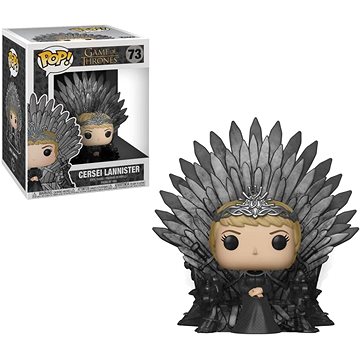 Obrázok Funko POP Deluxe: Game of Thrones S10 - Cersei Lannister Sitting on Iron Throne (889698377966)