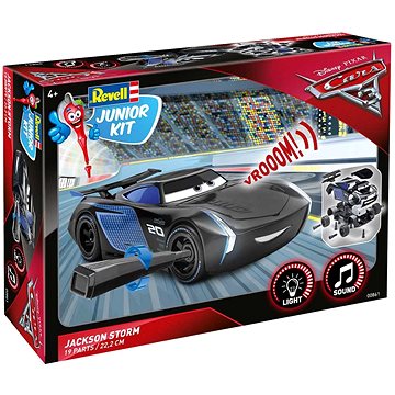 Obrázok REVELL Junior Kit auto 00861 - Cars 3 - Jackson Hrom (světelné a zvukové efekty) (1:20)