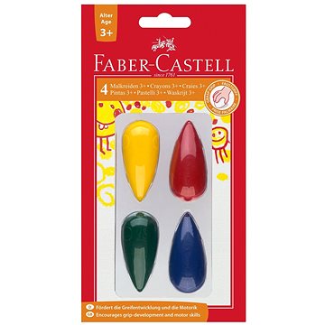 Obrázok Pastelky faber-castell plastové do dlane slza