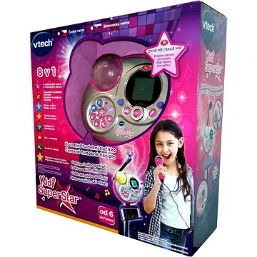 Obrázok Vtech Kidi Super Star, CZ ružový