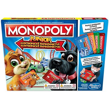 Obrázok Monopoly Junior Electronic Banking (5010993518975)