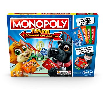 Obrázok HASBRO - Monopoly Junior Electronic Banking