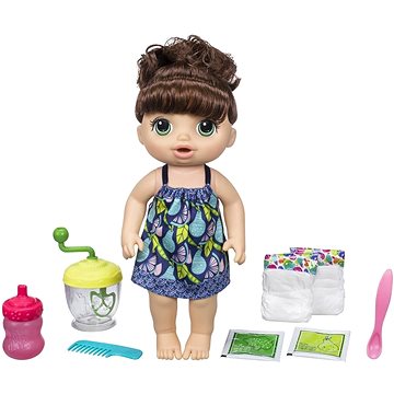 Obrázok BABY ALIVE Tmavovlasá bábika s mixérom