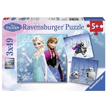 Obrázok RAVENSBURGER - Ľadové Kráľovstvo 3 X 49D