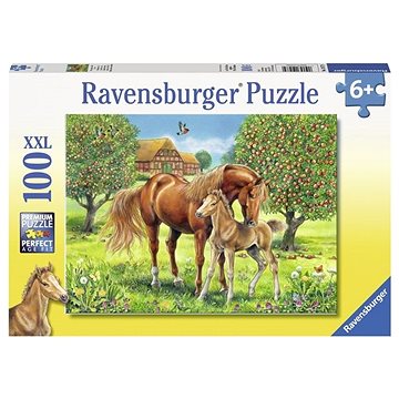 Obrázok RAVENSBURGER - Kone na pasienku 100 XXL dielikov