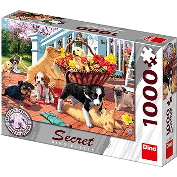 Obrázok DINO Puzzle Secret Collection: Štěňata 1000 dílků