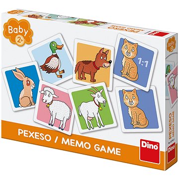 Obrázok DINO Domácí zvířátka baby pexeso