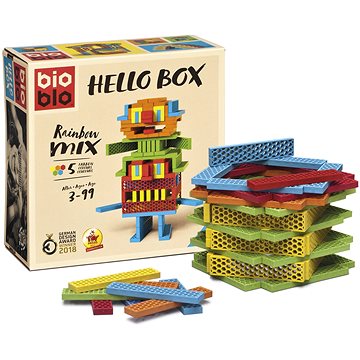 Obrázok Bioblo Hello Box - 100 dílků (9120071640255)