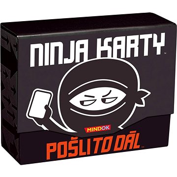 Obrázok Ninja karty: Pošli to dál