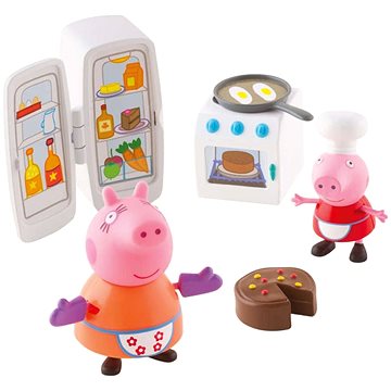 Obrázok Peppa Pig - Kuchyňská sada + 2 figurky (5029736061487)