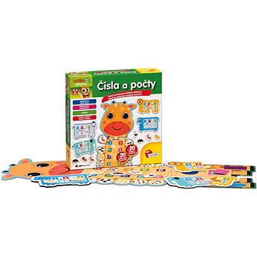 Obrázok LISCIANI Baby puzzle Čísla a počty