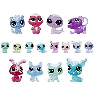 Obrázok HASBRO - Littlest Pet Shop zvieratká z ľadového kráľovstva 16ks