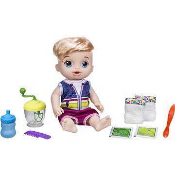 Obrázok Baby Alive Blonďavý chlapček s mixérom (5010993461431)