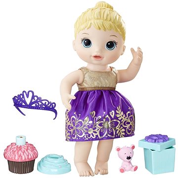 Obrázok BABY ALIVE Narodeninová blond bábika