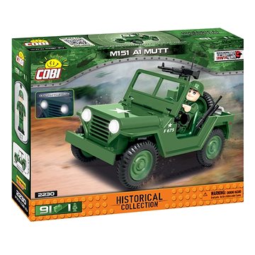 Obrázok Cobi 2230 Small Army M151 A1 MUTT, 91 kostek