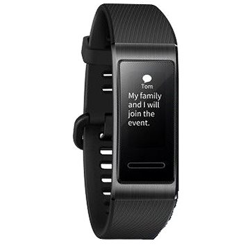 Obrázok Huawei Band 3 Pro (55023008) čierny