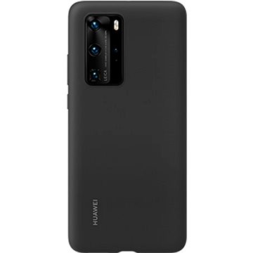 Obrázok Huawei Original Silikonové Puzdro Black pre P40 Pro (51993797)