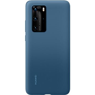 Obrázok Huawei Original Silikonové Puzdro Ink Blue pre P40 Pro (51993799)