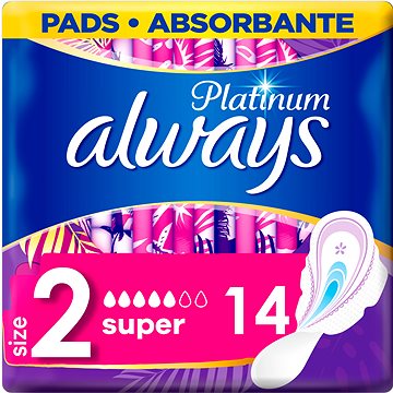 Obrázok ALWAYS Platinum Ultra Super Plus Duopack 14 ks (8001090444998)