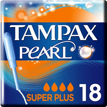 Obrázok Tampax Pearl Super Plus (18 ks) (4015400669418)