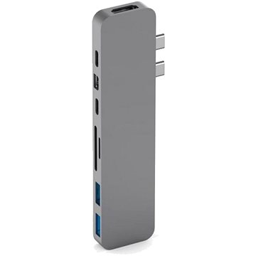 Obrázok HyperDrive PRO USB-C Hub pre MacBook Pro - Space Gray (HY-GN28D-GRAY)