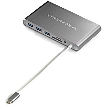 Obrázok HyperDrive Ultimate USB-C Hub - Space Gray (HY-GN30B-GRAY)