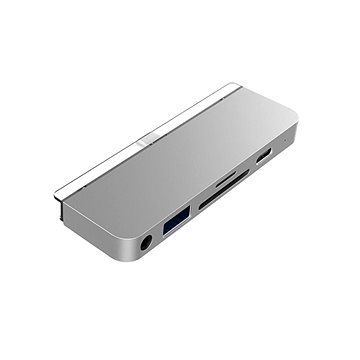 Obrázok HyperDrive 6-in-1 USB-C Hub pro iPad Pro - Silver (HY-HD319-SILVER)