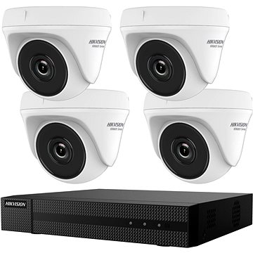 Obrázok Hikvision HIKVISION HiWatch HWK-T4142TH-MH, ANALOG KIT, 2MP, rekordér + 4 kamery, 4 ch, 1TB HDD