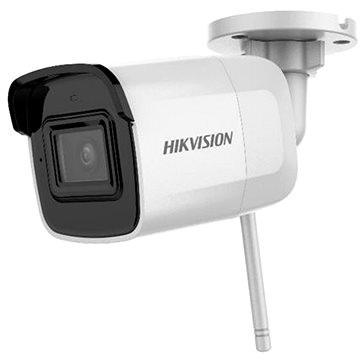 Obrázok Hikvision HIKVISION IP kamera 2Mpix až 25sn/s, obj.2,8mm (114°), IR 30m, napájení DC 12V, Wi-Fi, audio, H.264(+),H.265(+), IP66