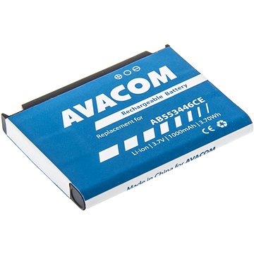 Obrázok AVACOM Baterie do mobilu Samsung SGH-F480 Li-Ion 3,7V 1000mAh (náhrada AB553446CE), GSSA-F480-S1000