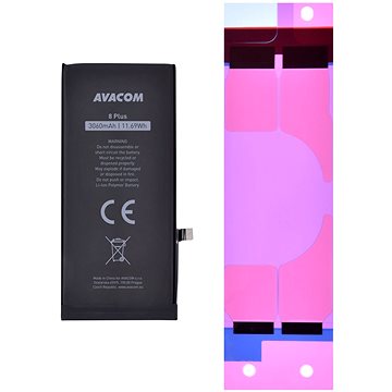 Obrázok AVACOM baterie pro Apple iPhone 8 Plus - vysokokapacitní, Li-Ion 3,82V 3060mAh (náhrada 616-00367) GSAP-IPH8P-HC3060