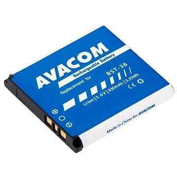 Obrázok AVACOM pro Sony Ericsson S510i, K770 Li-Ion 3,6V 930mAh (náhrada BST-38) (GSSE-BST38-S930)