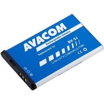 Obrázok Baterie AVACOM GSMI-BV5J-S1560 do mobilu Microsoft Lumia 435 Li-ion 3,7V 1560mAh (náhrada BV-5J) (GSMI-BV5J-S1560)