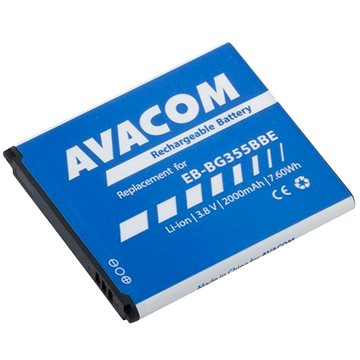 Obrázok Baterie AVACOM GSSA-G355-S2000 do mobilu Samsung Core 2 Li-Ion 3,8V 2000mAh, (náhrada EB-BG355BBE) (GSSA-G355-S2000)