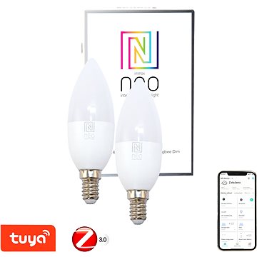 Obrázok Immax Immax NEO - 2xLED Stmievateľná žiarovka E14/5W/230V ZigBee IM0130