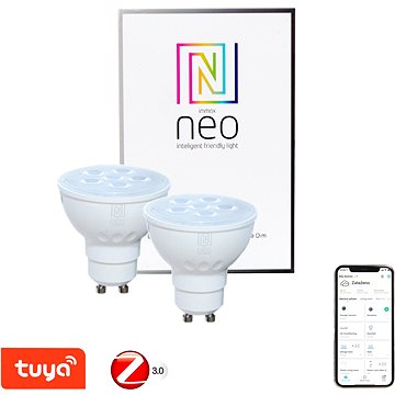 Obrázok Immax Immax NEO - 2xLED Stmievateľná žiarovka GU10/4,8W/230V ZigBee IM0131