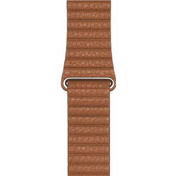 Obrázok Apple Watch 44mm Sedlově hnědý Kožený řemínek - Medium (MXAF2ZM/A)