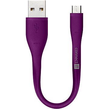 Obrázok CONNECT IT Wirez Micro USB fialový, 0.13 (CI-1173)