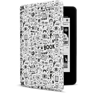 Obrázok CONNECT IT CEB-1043-WH pro Amazon NEW Kindle Paperwhite 2018, Doodle white