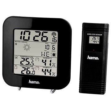 Obrázok Hama 136222 EWS-200 Weather Station, black