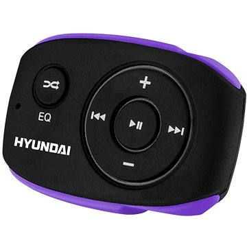 Obrázok Hyundai MP 312 8GB čierno-fialový (HYUMP312GB8BP)