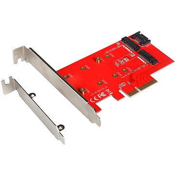 Obrázok I-TEC PCI-E 2x M.2 Card (PCI-E / SATA) (PCE2M2)