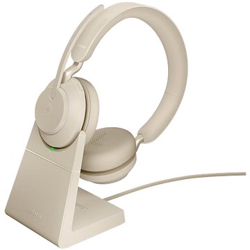 Obrázok Jabra Evolve2 65, Link380c MS Stereo Stand Beige (26599-999-888)