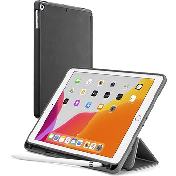 Obrázok CellularLine Folio se slotem pro stylus pro Apple iPad 10,2" (2019) (FOLIOPENIPAD102K) čierne