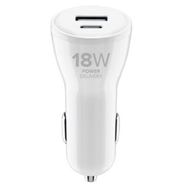 Obrázok CellularLine USB, USB-C PD, 30W (CBRIPHUSB2PD30WW) biely