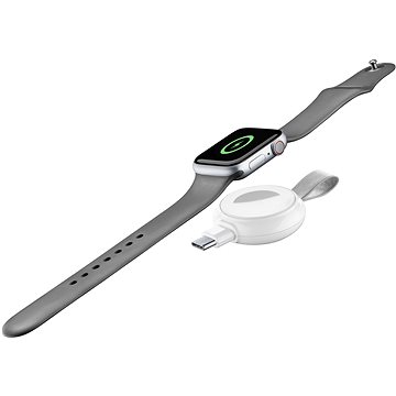 Obrázok Cestovní nabíječka Cellularline Power Pill pro Apple Watch, s USB adaptérem, bílá