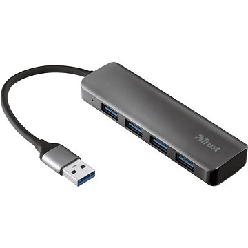 Obrázok TRUST HALYX 4-PORT USB3.2 HUB (23327)