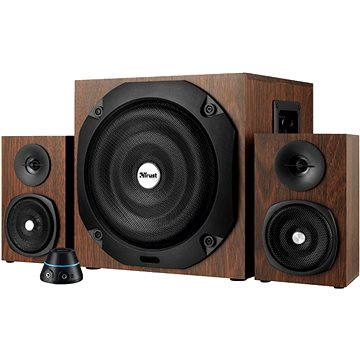 Obrázok Trust Vigor 2.1 Subwoofer Speaker Set - hnedé drevo (20244)